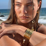 Trina Cuff Bracelet - Gold