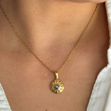 Celestial Coin Pendant