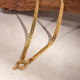 Soie Clasp Necklace