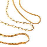 Soie Clasp Necklace