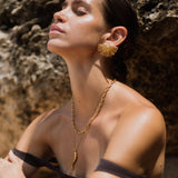 Golden Fanfare Earrings