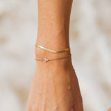 Lotus Herringbone Bracelet Set