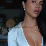 Perline Lariat Necklace