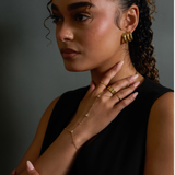 Lotus Hand Chain Bracelet