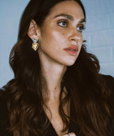 Stacked Heart Earrings