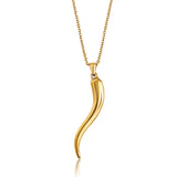 Mega Lucky Italian Horn Necklace