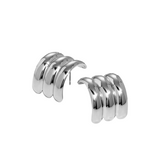 Lucente Earrings Silver