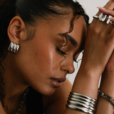 Lucente Earrings Silver