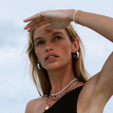 Bold Silver Hoop Earrings