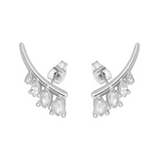 Vespera Earrings - Silver
