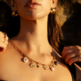 Charm Paperclip Necklace