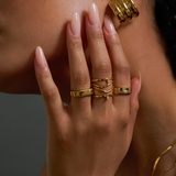 Lunar Harmony Ring Set