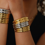 Trina Cuff Bracelet - Silver