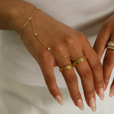 Charming Hand Chain Bracelet