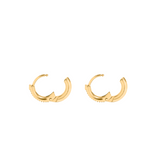 Classic Pave Hoop Earrings