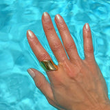 Nia Irregular Ring - Gold