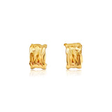Retro Chunky Hoop  Earrings