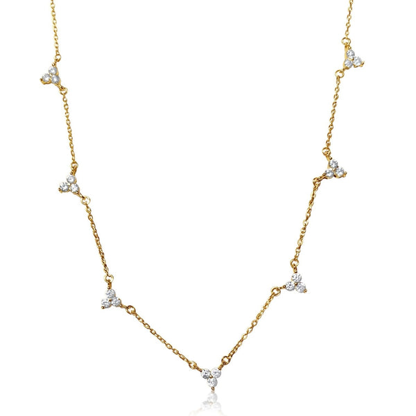 Mini Lotus Charm Necklace [Preorder]