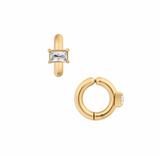 Candice Baguette Cuff Earring