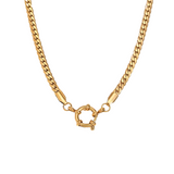 Classico Spring Clasp Soie Chain Necklace