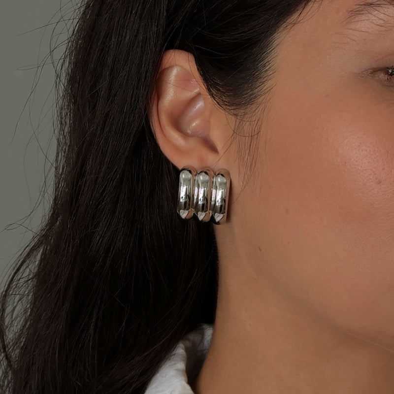 Piper Earrings Silver
