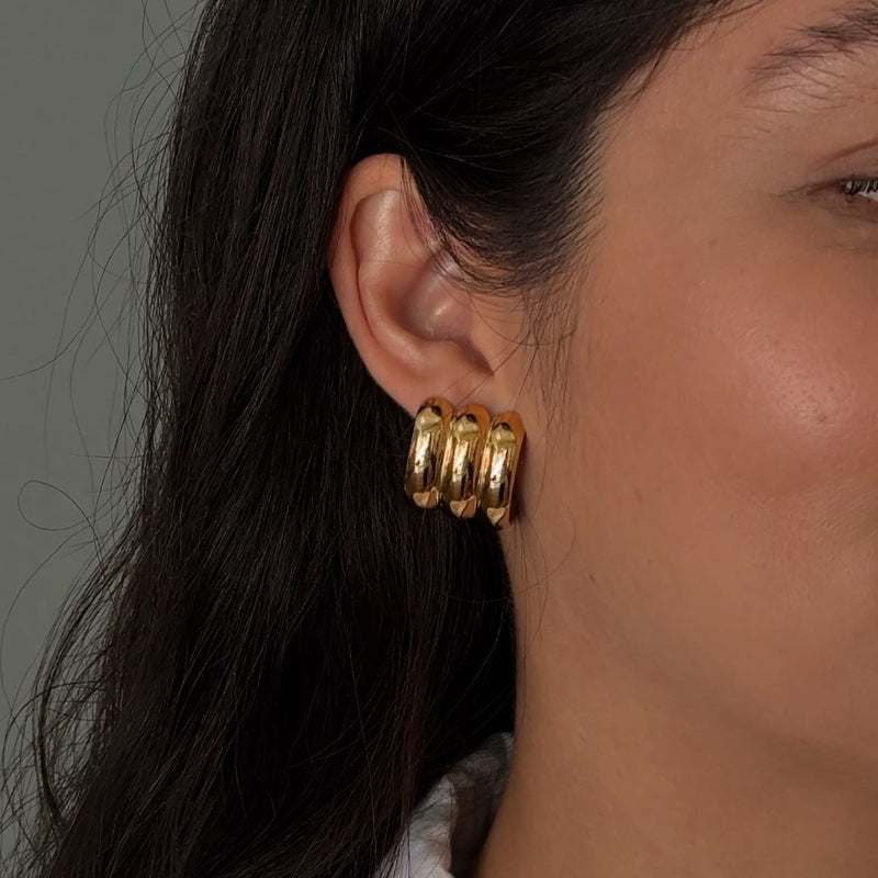 Piper Earrings Gold
