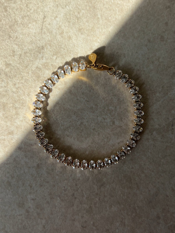 Oval Tennis Bracelet