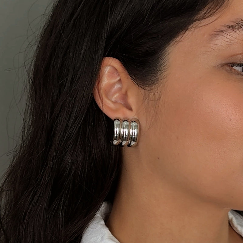 Piper Earrings Silver