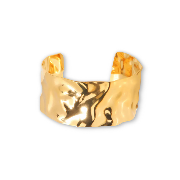 Gold Chunky Cuff Bracelet