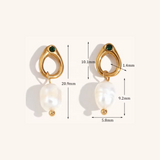 Elena Pearl Earrings