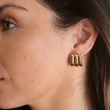 Golden Monroe Earrings