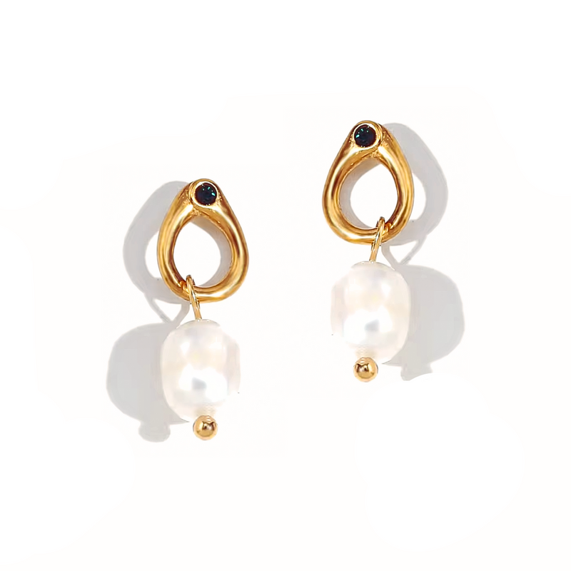 Elena Pearl Earrings