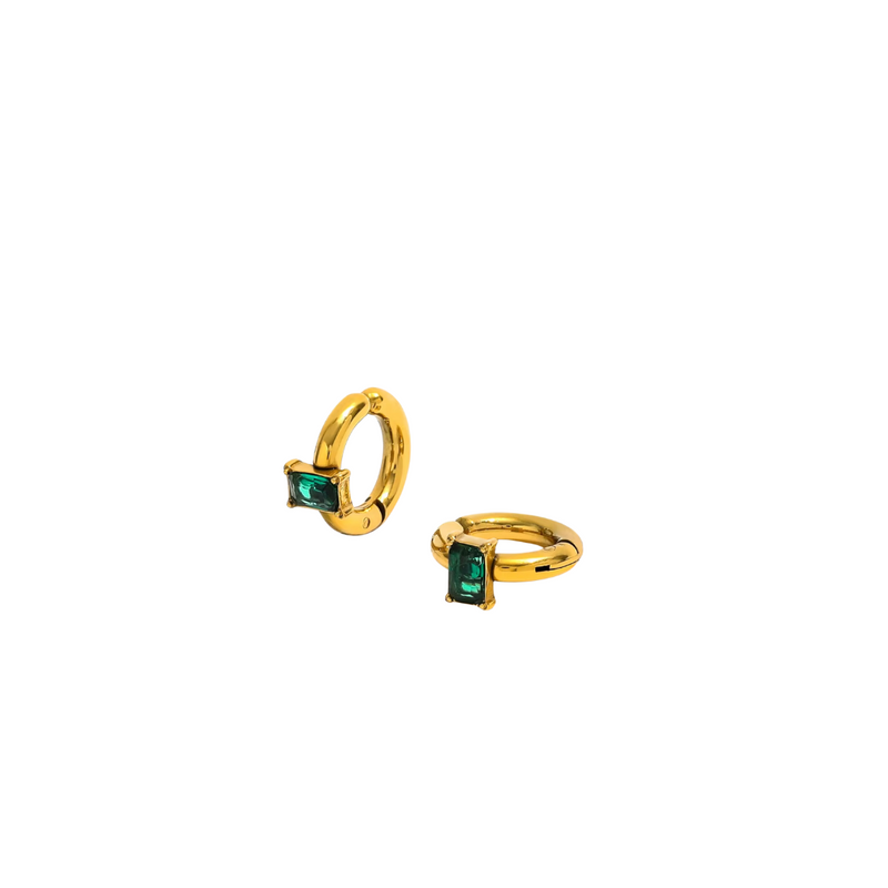 Emerald Ear Cuff