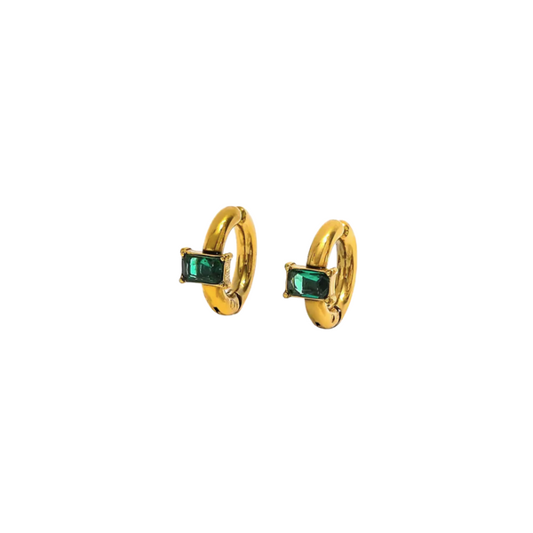 Emerald Ear Cuff