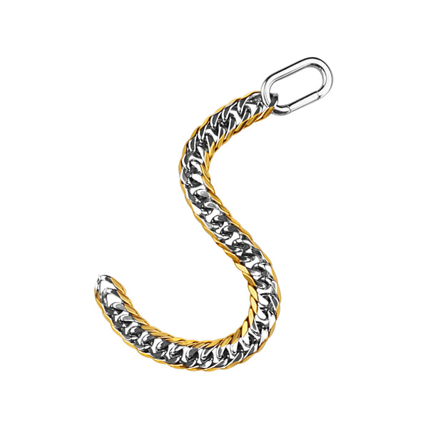 Mille Two Tone Chain Bracelet