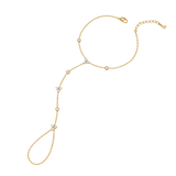 Lotus Hand Chain Bracelet