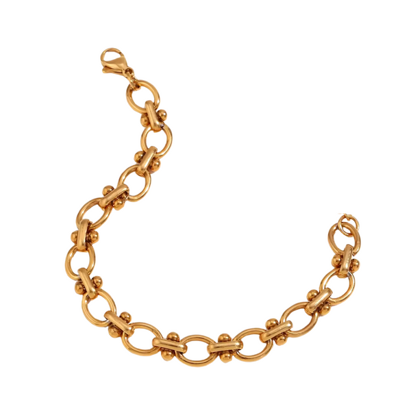 Gold Meldiva Bold Chain Bracelet