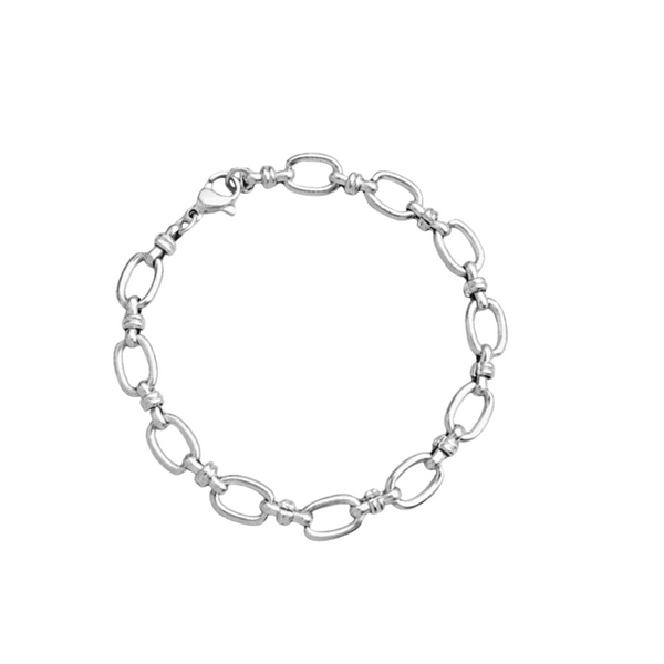 Silver Meldiva Bold Bracelet