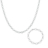 Meldiva Bold Chain Set - Silver