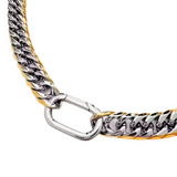 Mille Two Tone Chain Bracelet