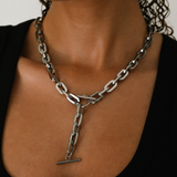 Dominion Lariat - Silver