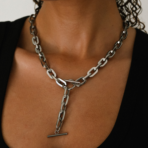 Dominion Lariat - Silver