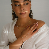 Pearl Kiss Hand Chain