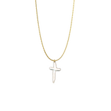 Pearl Cross Necklace