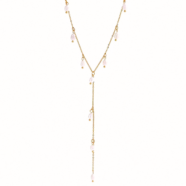 Perline Lariat Necklace