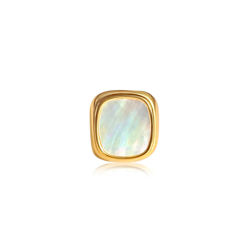 Sienna White Shell Ring [Sample Sale]