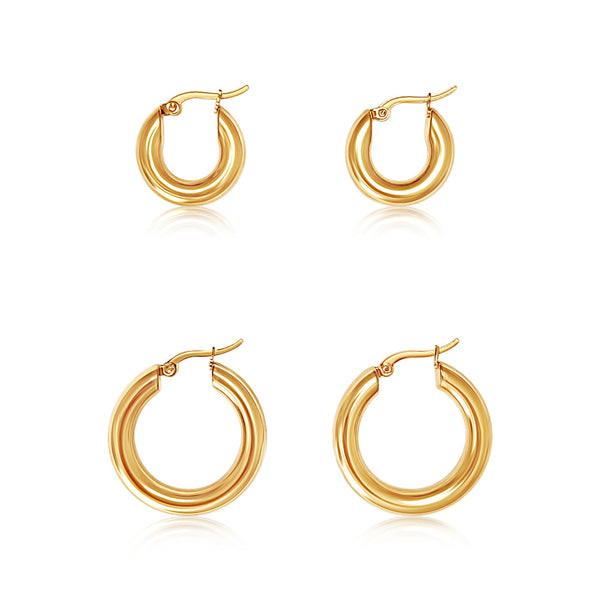 Hailey Hoop Earrings [Sample Sale]