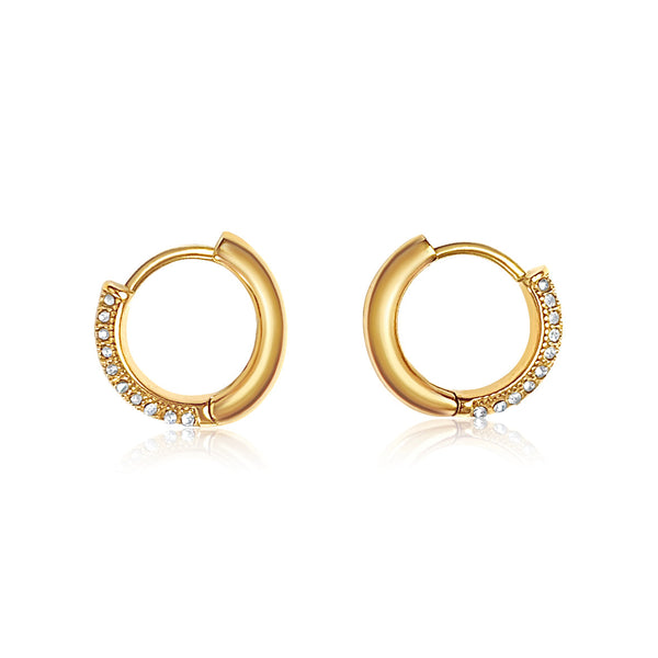 Pave Hoops [Sample Sale]