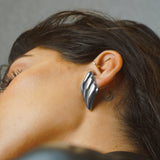 Silver Sleek Seraph Earrings