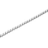 Bezel Tennis Bracelet - Silver